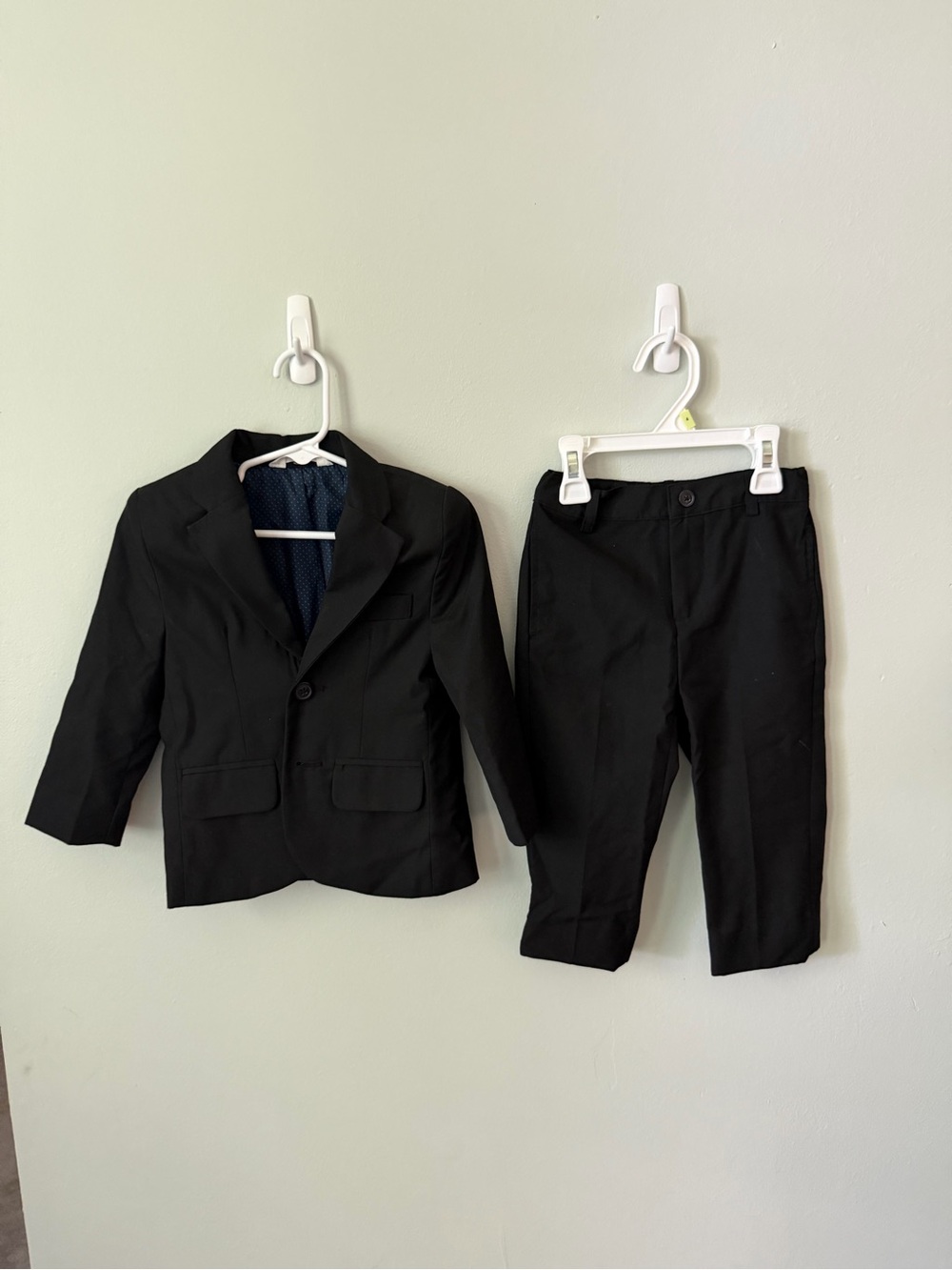 Cat & Jack Black Boys' Suit Jacket and Pants Set
